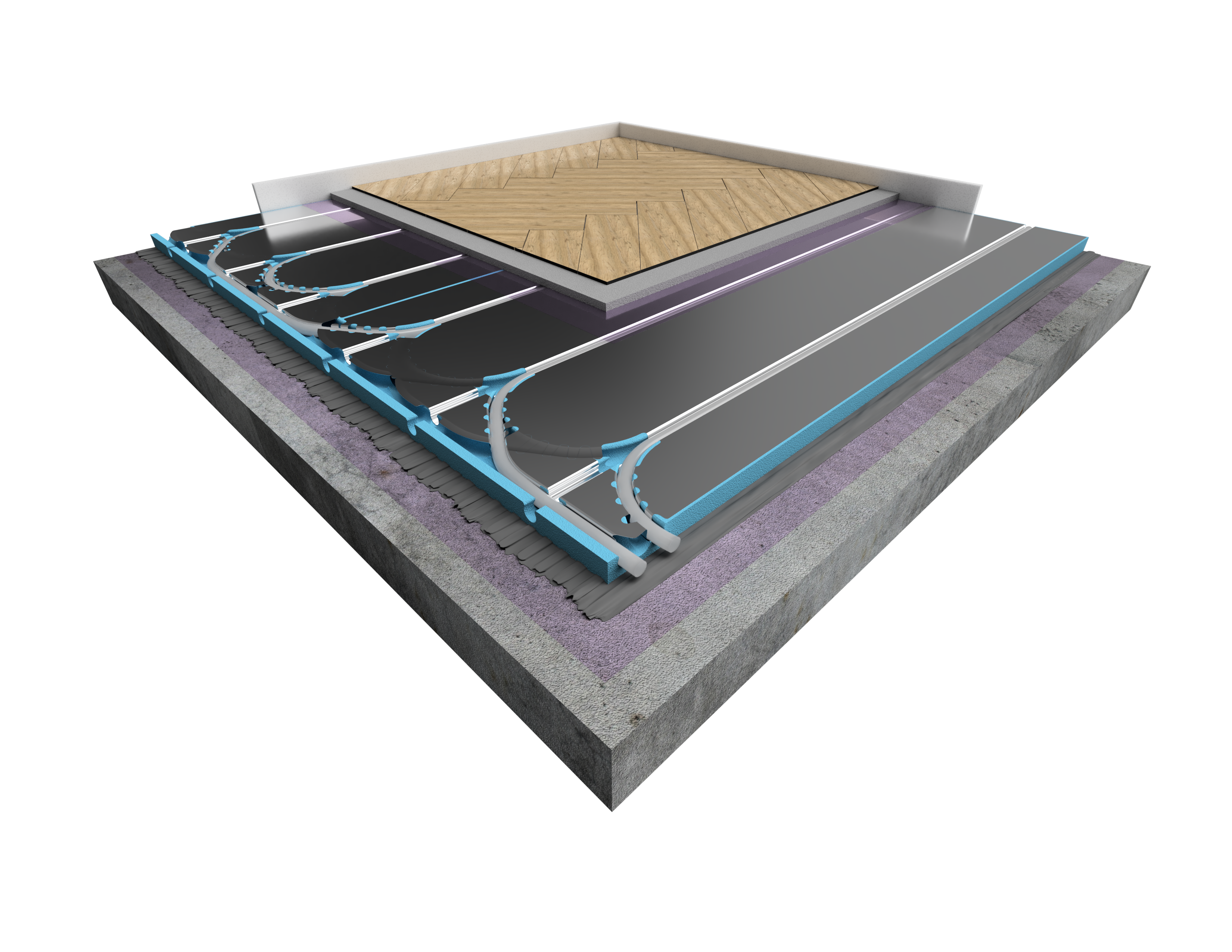 LO-16 vandens grindų šildymo sistema