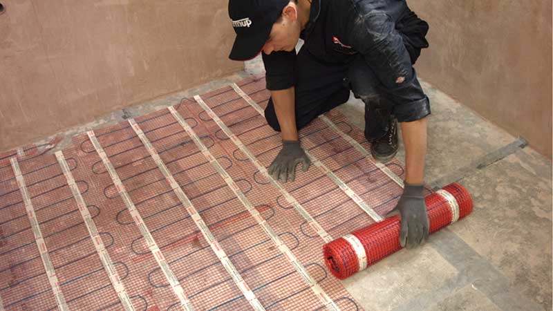 under tile heating